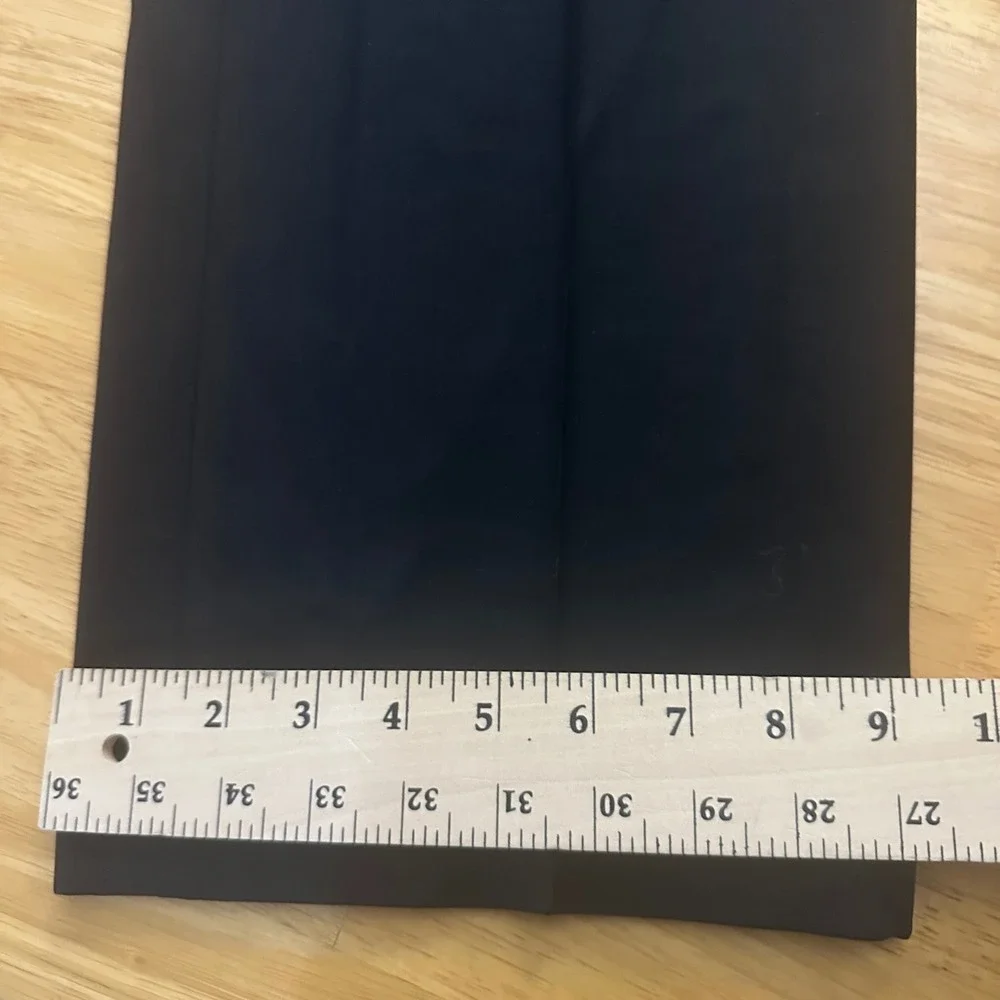 Brooks Brothers 346 Mens Black Pleated Wool Stretch Dress Pants W40 L33‎